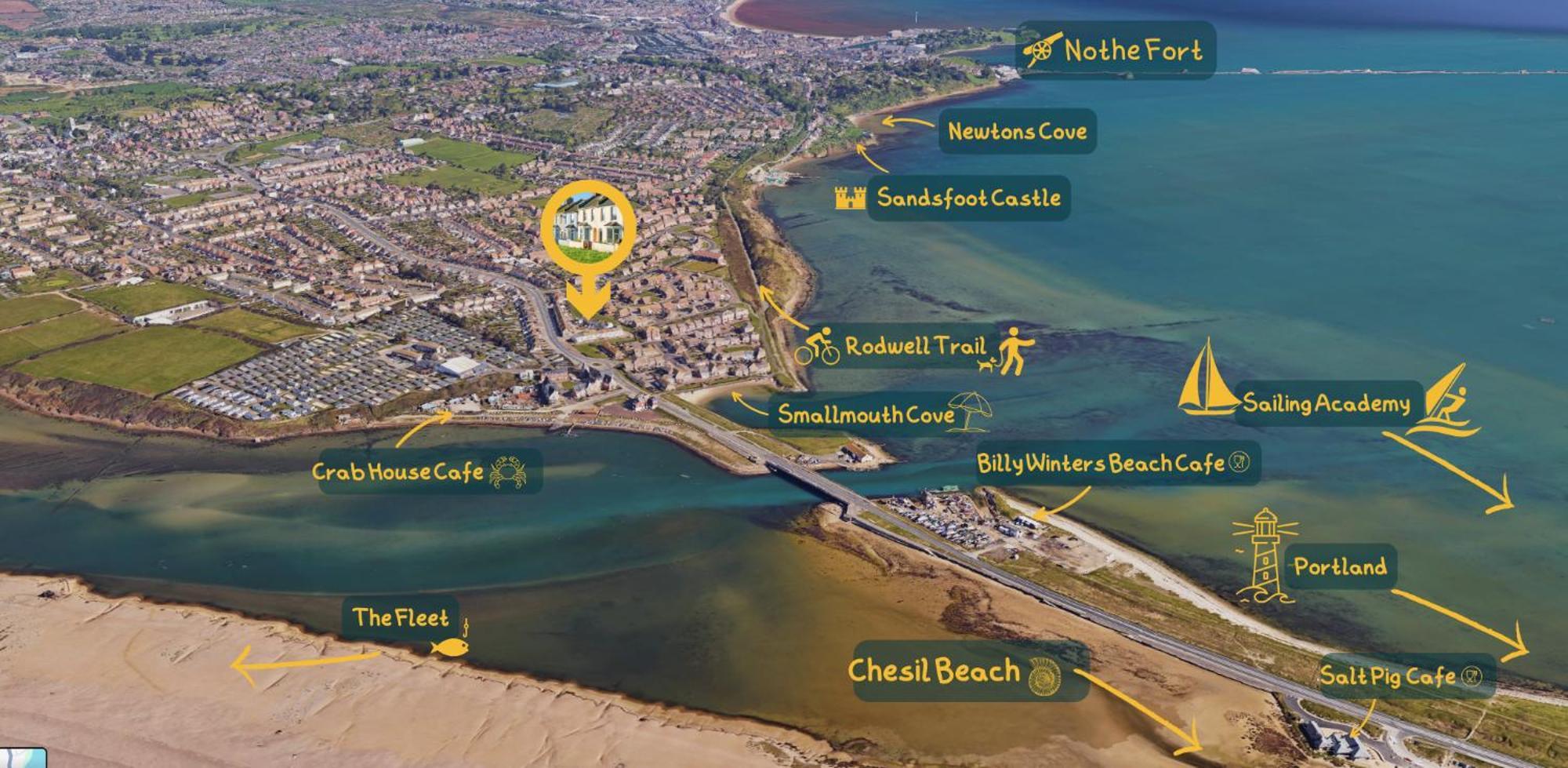 Spindrift - Views Of Chesil Beach Dog Friendly Уеймут Екстериор снимка